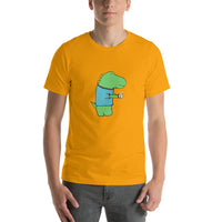 Dinosaur Butt Feet Coffee T-Shirt