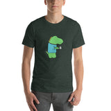Dinosaur Butt Feet Coffee T-Shirt
